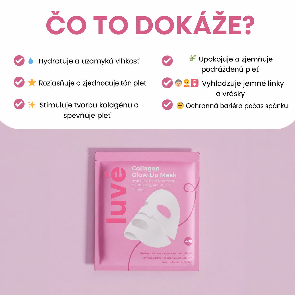 Bio kolagénová maska